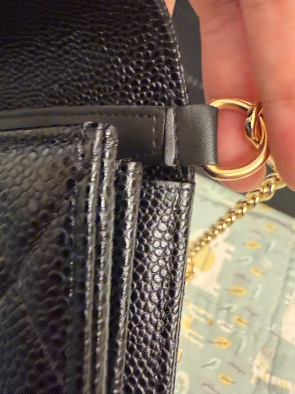 Chanel Caviar Wallet with Authenticity Card (PRICE FIRM)